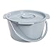 Drive Medical Commode Bucket with Plastic Handle and Cover - Each