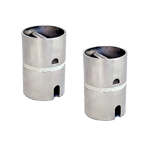 EatMyTackle Stainless Steel Drop-in Swivel Insert/Adapter for Rod Holders (2)