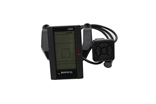HALLOMOTOR Ebike C965 LCD Display for Bafang 8fun Mid Drive Parts BBS01 36V 250/350,48V 350 BBS02 36