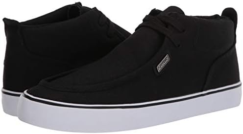 Lugz Men's Strider 2 Classic Canvas Moc Toe Fashion Sneaker, Black/White, 11 | Image 6