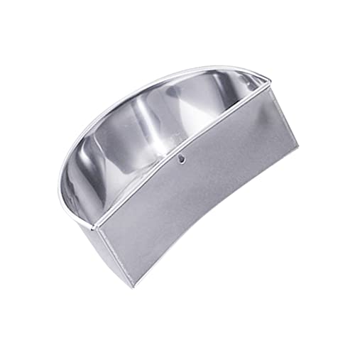 Cabilock cubo de basura rectangular de acero inoxidable