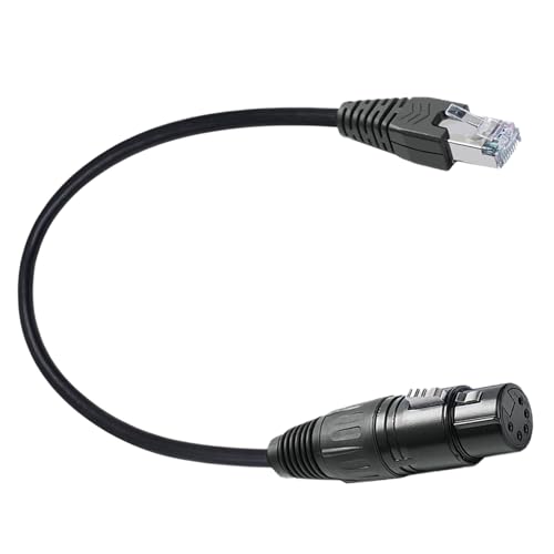 Cable de audio para convertidores | Conector universal – Herramienta de conexión, cable convertidor de 5 pines para amplificadores, mesas mezcladoras, equipos KTV, iluminación y sonido