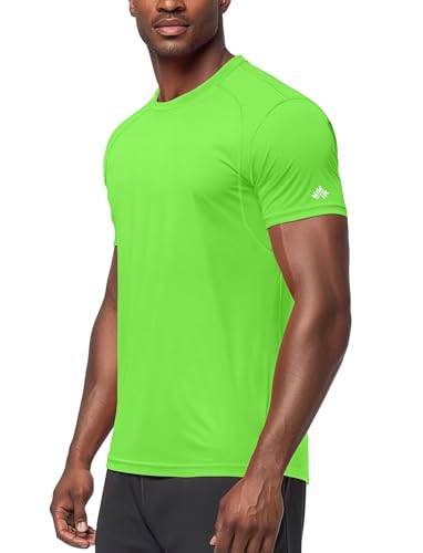 Zengjo Workout Shirts for Men Quick Dry, Moisture Wicking Athletic T-Shirts for Gym Running Sports Exercise3