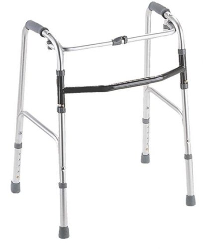 MEDLINE MDS86617 Youth 1-Button Folding Walkers (Pack of 2)