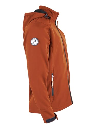 Two Bare Feet Men's Softshell Jacket - 8K Water Resistant, Breathable, Lightweight Work Jacket, Windproof Outdoor Hiking Coat for Rainy and Cold Weather - Image 5