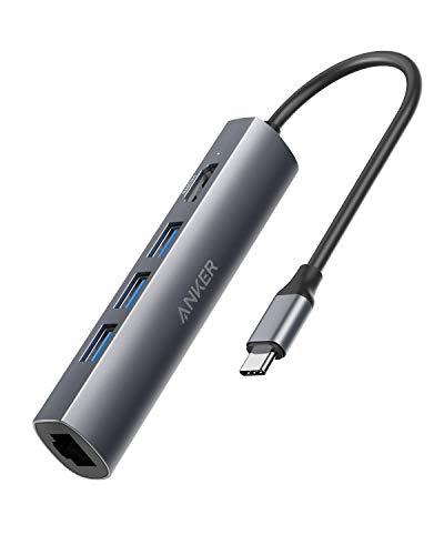 Anker USB C Hub, 5-in-1 USB C Adapter with 4K USB C to