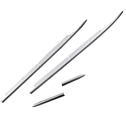 oi-trading ホンダ N-BOX JF1/2 前期 フロントバンパーグリルカバー ガーニッシュ ステンレス製 鏡面仕上げ メッキモール ドレスアップ カスタム パーツ アクセサリー 外装 4P EX471