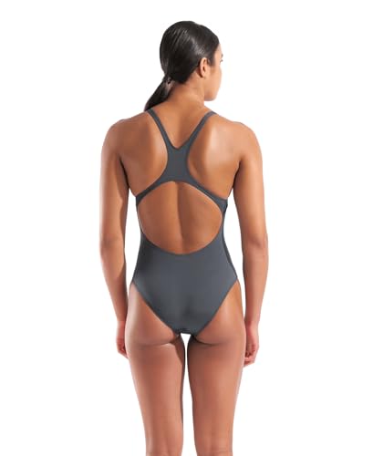ARENA Solid Swim Pro Team Damen Badeanzug, Schnell Trocknender Badeanzug, Sportbekleidung MaxLife Eco Material mit Maximaler Chlorbeständigkeit und UPF 50+ UV-Schutz