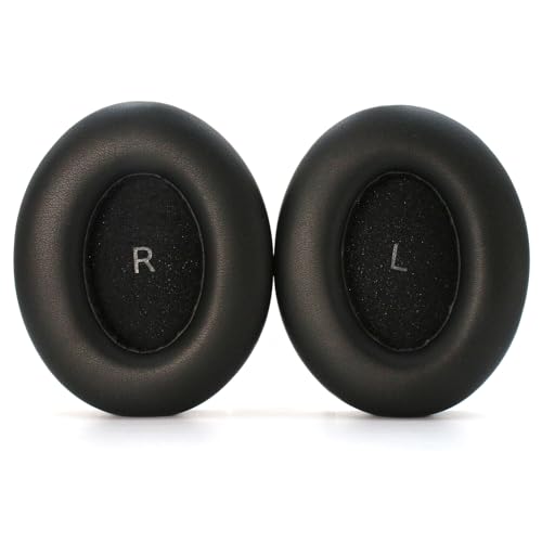 Earpads para audífonos inalámbricos Sennheiser Momentum 4 - Repuesto de almohadillas negras miniatura 1