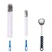Price comparison product image Yoassi 3Pcs Food Grade Multipurpose Cleaning Brush Set,Lab Cleaning Brushes,Includes Comfortable Grips Dish Brush with Scraper Tip|Bottle Brush|Kitchen Sink Brush, Stiff Nylon Bristles Kit