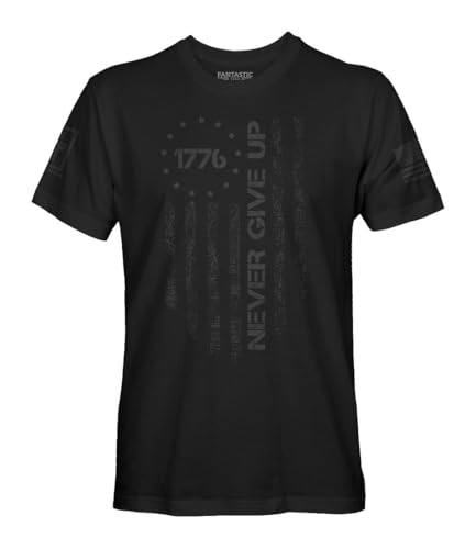 1776 USA American Independence Men's Stealth Patriotic T-Shirt