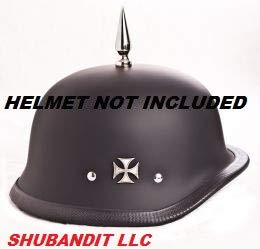 Chrome Screw on Spike for Helmets License Plates Rat Rods Helmet Spikes Half Shell 2 3/4 Inch Metal Spikes