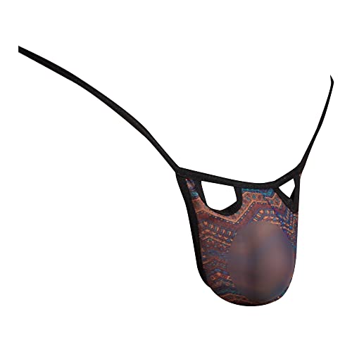 Daniel Alexander Mens Sexy Laces Design Thong See Through Chicest G-String Micro Pouch Bikini Sissy Jockstrap Underwear