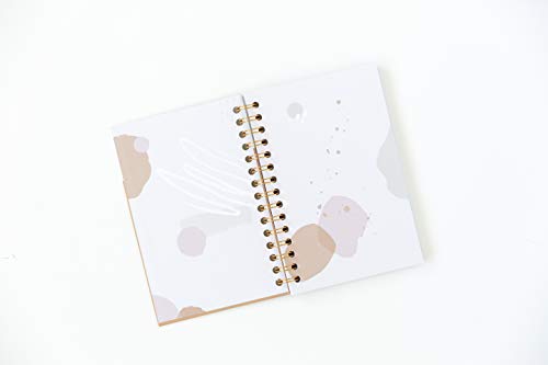 Postpartum Journal Cashew reliure tissu de qualité supérieure pour maternité