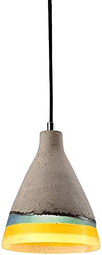 Chandelier de chambre vintage industrial en ciment style village américain 17X