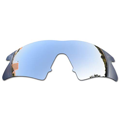 SOODASE Pour Oakley M Frame Sweep Des lunettes de soleil Argenté Verres de remplacement polarisés