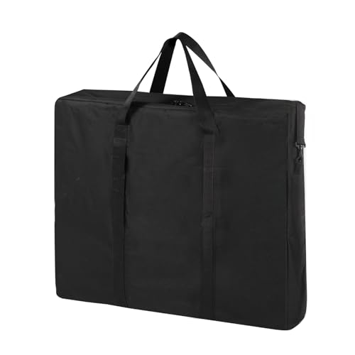 SINBLUE - Bolsa de almacenamiento plegable para mesa de campamento, bolsa de transporte impermeable de 4 pies con correas para el hombro para mesa de picnic plegable