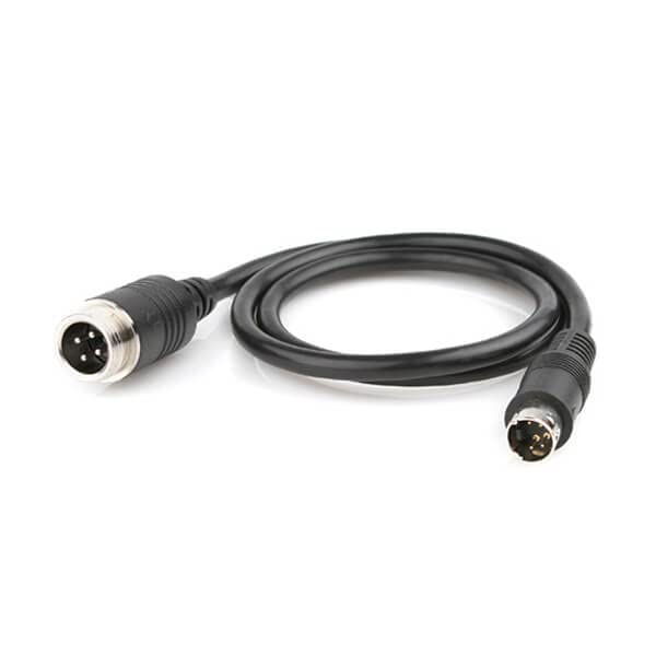 10pcs GX12 4 Pin Male to Male Cable to Mini Din Male Adapter Cordset 1M
