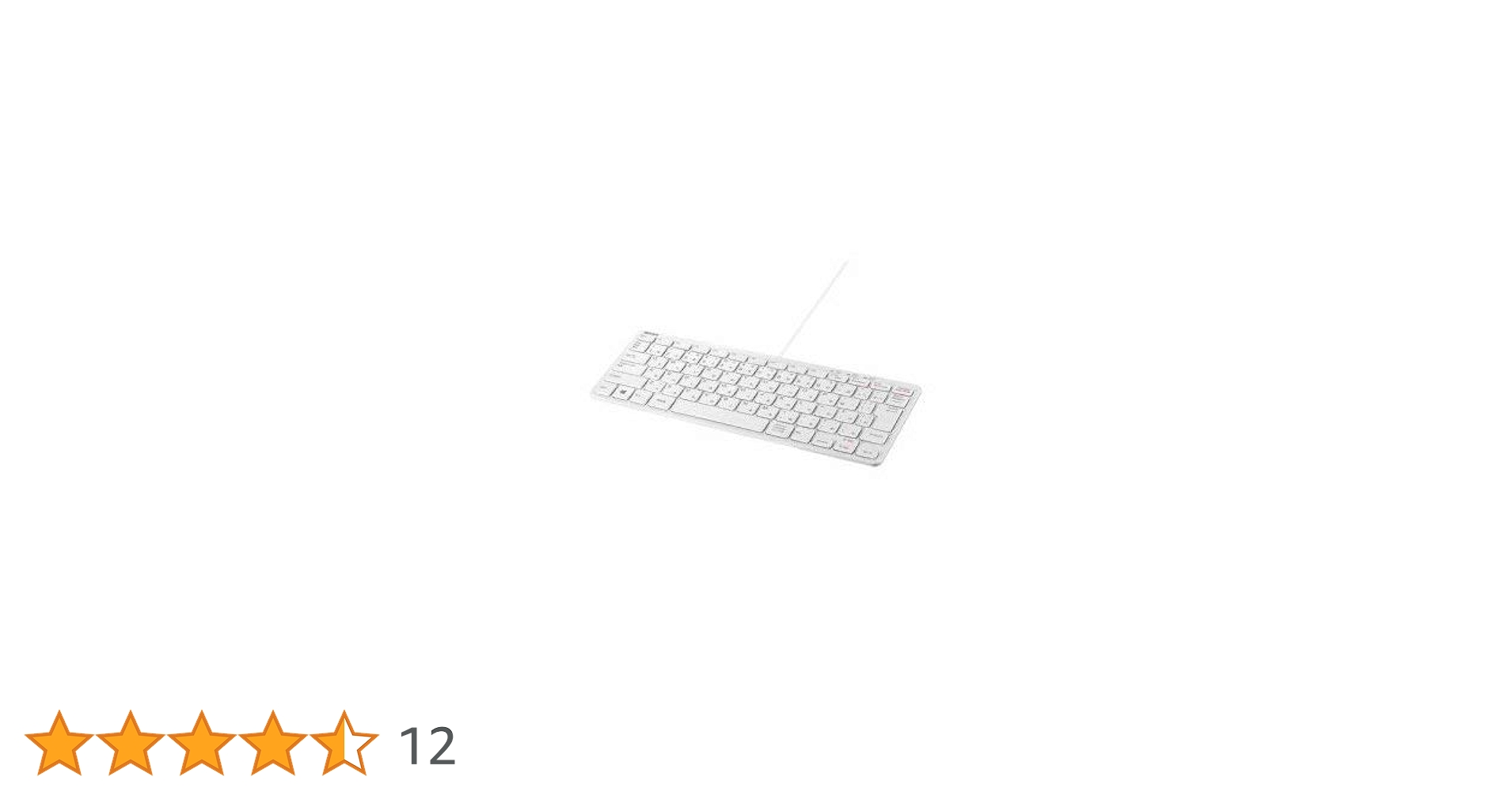 Amazon.co.jp: バッファロー BSKBU300WH 有線コンパクト