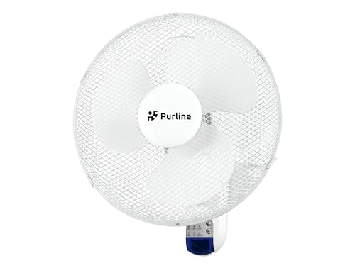 PUR LINE Ventilador de pared digital con mando VENTY ARGENTUM Purline