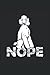 Nope: Pudel Notizbuch Tagebuch | DIN A5 | Liniert | 120 Seiten