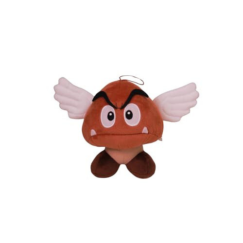 Peluche Para Goomba Super Mario 19cm pour décorer une chambre de geek