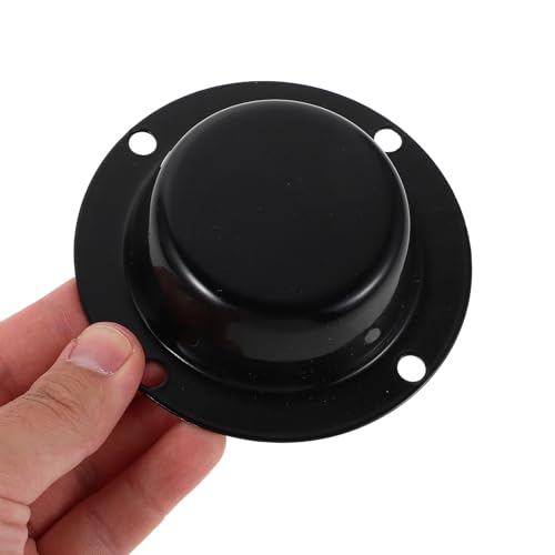 Cache-moyeux centraux noirs pour roues de chariot élévateur NUOBESTY x4