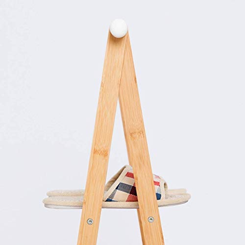 Preisvergleich Produktbild CHAIR Tritthocker, Leiter, Fußhocker, kleiner Hocker, Barhocker Restauranthocker, Trittleiter Stuhl, Tische und Stühle3Layer-Schuhregal Multifunktions-Stauraum spart Platz Holz Wohnzimmer Schlafzim