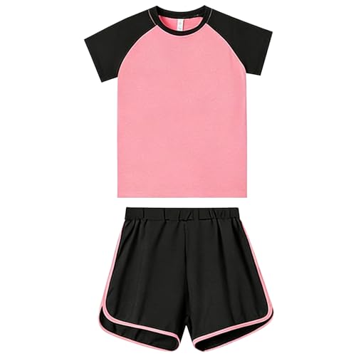 Survêtement enfant ensemble de jogging manches courtes short vêtements de sport d'été