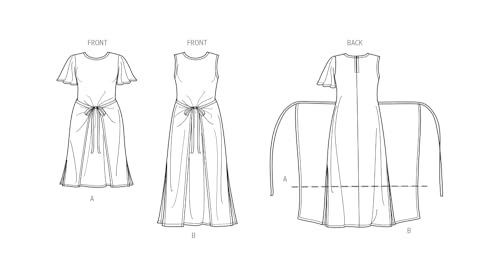 Patron robe en tricot résolvant les problèmes d'ajustement morphologique - 4