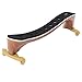 Violin Support Shoulder Rest, Comfortable Shoulder Rest Classic Wood Grain Curved Shape Nonslip Rubber Feet (1/4-1/2)