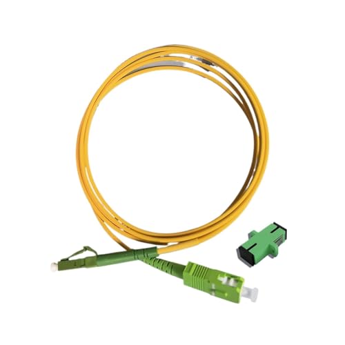 Cavalier fibre optique diametre 2mm SC LC 10M avec adaptateur haute stabilite