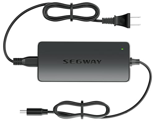 Original 42V 1.7A Charger Power Adapter Compatible with Segway Ninebot MAX G2 G30LP E2Pro F65 F40 F30 D28 D40 ES2 ES4 E22 E45 for 42V/36V Lithium Battery Power Supply Replacement