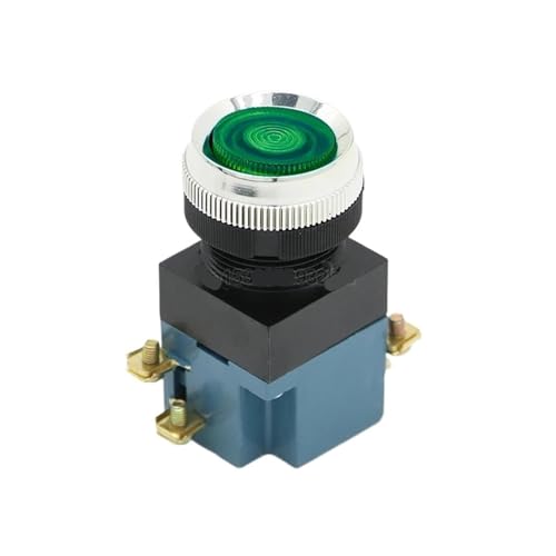 Interrupteur de voiture bouton-poussoir momentané 4 vis 25mm