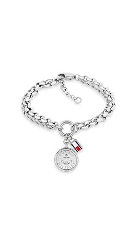 Tommy Hilfiger Jewelry Armband mit Anhänger für Damen Kollektion aus Edelstahl - 2781024