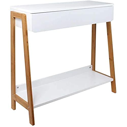 The Home Deco Factory Console scandinave en Bois avec tiroir Ida
