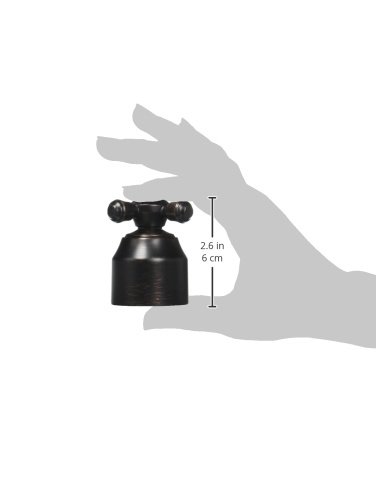 Delta Faucet H595RB Cassidy Single Cross Bath Diverter/Transfer Valve Handle Kit, Venetian Bronze, 3.00 x 2.63 x 3.00 inches - Image 3