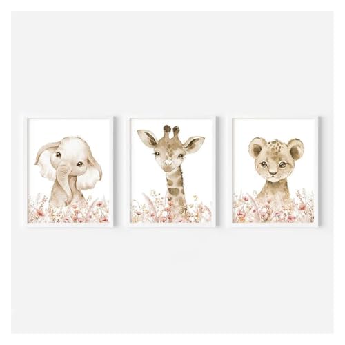 Póster nórdico de animales para dar vida a la habitación de los niños 3