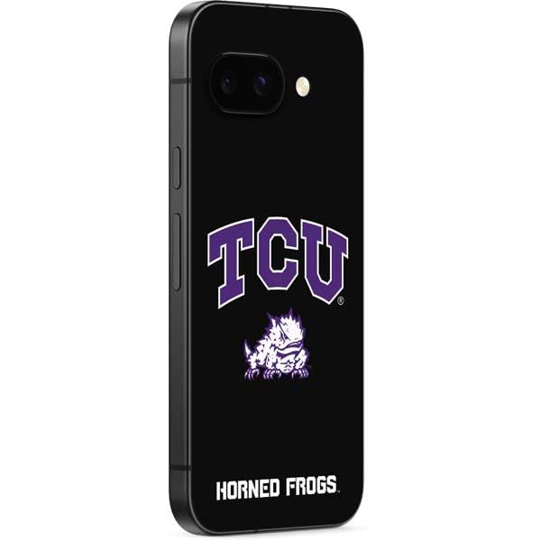 Skinit Decal Phone Skin Compatible with Google Pixel 9a - Officially Licensed Texas Christian University TCU Horned Frogs Logo Design