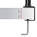 immagine 2Duronic DM351X1 Supporto monitor da scrivania con morsetto – Braccio monitor da tavolo in alluminio – Altezza regolabile e orientabile – Compatibilità universale con schermi TV monitor con VESA 100*100