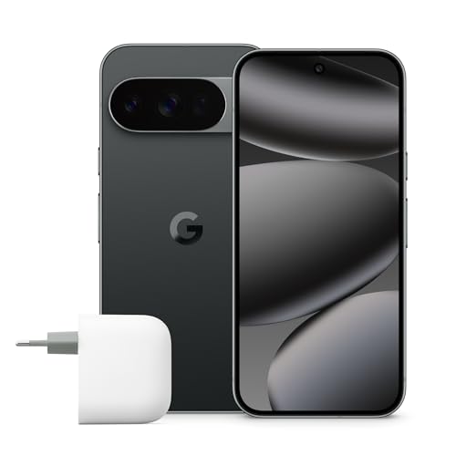 Google Pixel 10 Pro - Smartphone Android sbloccato con Gemini, sistema a tripla fotocamera posteriore, autonomia di oltre 24 ore e display Super Actua da 6,3" - Nero ossidiana, 1TB W/Charger