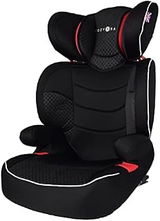 Cozy N Safe Augusta EZFix 4 -12 years old (15 - 36kg, Group 2-3,) Multistage, Adjustable Headrest, Isofix High Back Booster, Adjustable Car Seat
