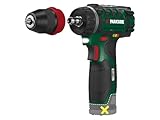 Perceuse sans fil Parkside PBSA 12 X12V, verrouillage de broche, LED, en coffret (sans chargeur ni batterie)