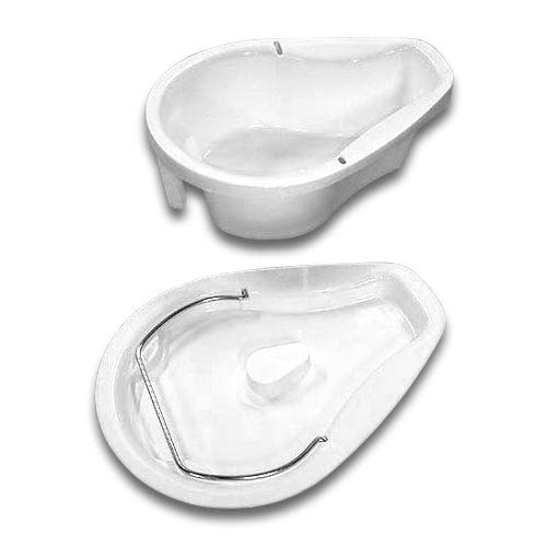 Langham Gordon Ellis Oval Commode Pan with Locking Lid