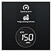 Car Electronics G1 HUD Car Accessories Heads Up Display GPS Model Car Speed LCD Digital Display KM/h MPH Speed Auto Diagnostic Tools(G1 White)
