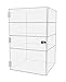 Marketing Holders Acrylic Locking Vertical Cabinet with Keys 12