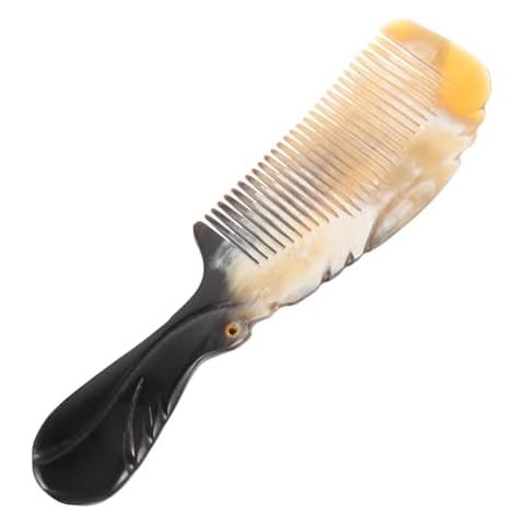 Didiseaon Handmade Buffalo Horn Hair Comb Cover