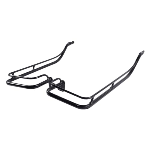 Barra Protectora para Alforjas TCMT Negra Harley Touring miniatura 3