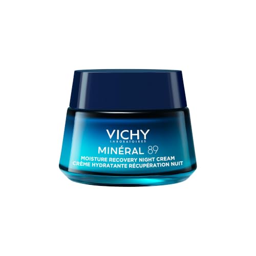 Vichy Minéral 89 Crema Notte Idratante Rimpolpante, 50 ml