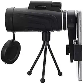 JWS Monóculo 40x60 Profissional Tático Luneta Telescópio para Amantes da Natureza e Atividades ao Ar Livre